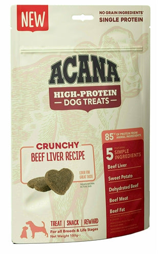 Acana High Protein Dog Treat Beef